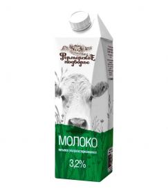 Молоко ультрапастеризованное «Фермерское подворье» 3.2%