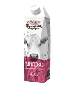 Молоко ультрапастеризованное «Фермерское подворье» 4%