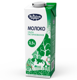 Молоко ультрапастеризованное «Фермерское подворье» 3.5%
