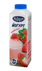 Йогурт питьевой "Клубника"