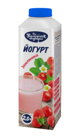 Йогурт питьевой "Земляника"