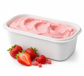 Пломбир клубничный